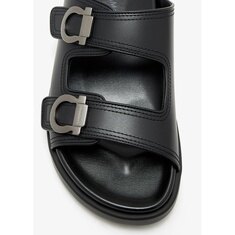 26SS 페라가모 더블 스트랩 남성 슬리퍼 027970 774491 썸네일 4