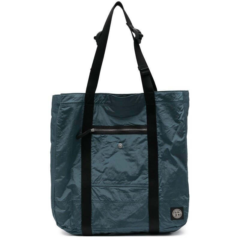 스톤아일랜드 코티드 나일론 메탈 토트백 K2S15 9200013 S0251 V0057 - Stone Island