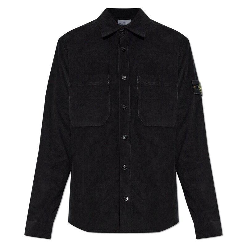 26FW 스톤아일랜드 코튼 코듀로이 남성 오버셔츠 L2S15 1200042 S0144 V0029 - Stone Island
