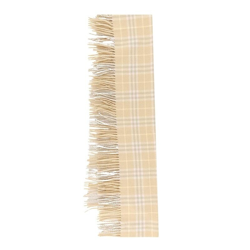 버버리 체크 캐시미어 해피 머플러 8079990 - Burberry
