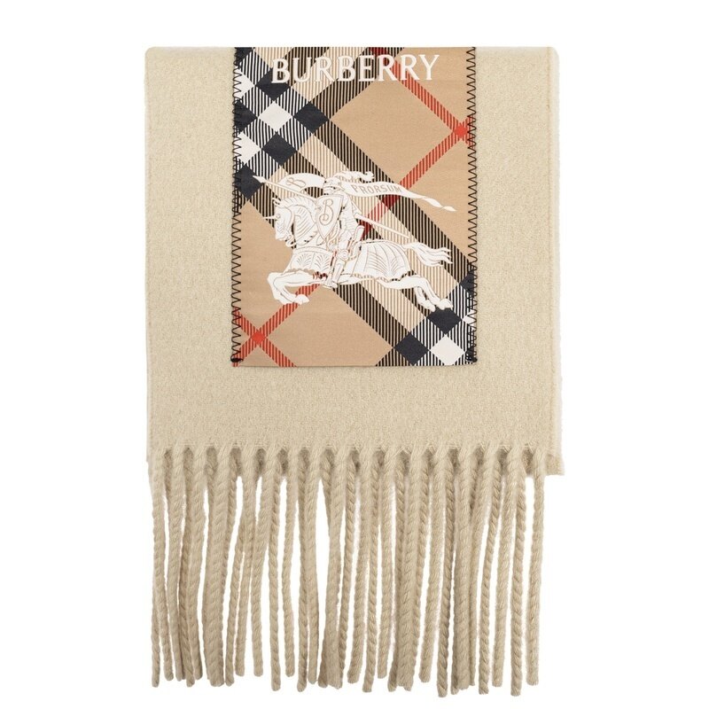 26SS 버버리 체크 라벨 머플러 8103995 - Burberry