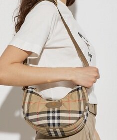 [비엔비명품관] BURBERRY 버버리 여성 홀스슈 체크 숄더백 크로스백 썸네일 5