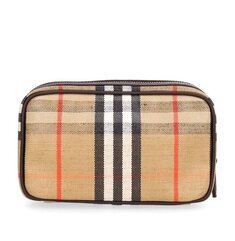 [비엔비명품관] BURBERRY 버버리 여성 하이랜드 메이크업 파우치백 썸네일 2