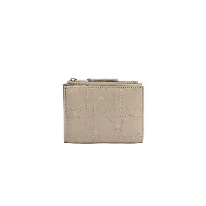 [국내발송] 디올 트리아농 달리아 반지갑 베이지 S4603OSQM M73U - Christian Dior