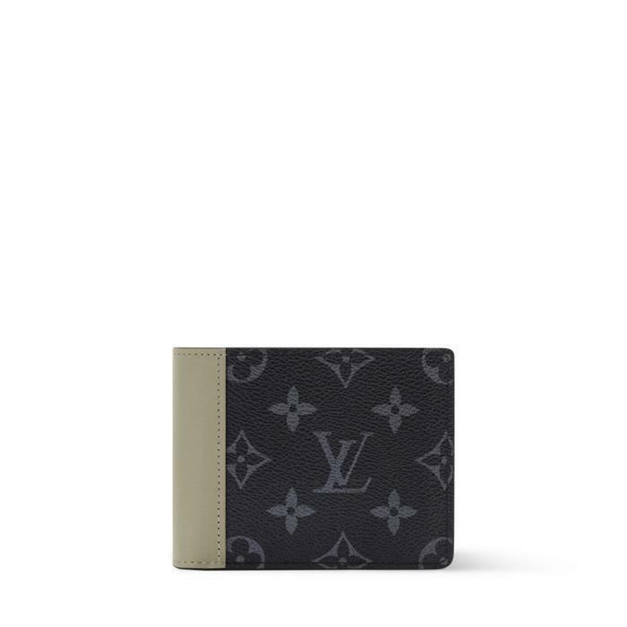 [국내발송] 루이비통 슬렌더 월릿 반지갑 카키 이클립스 모노그램 M28644 - Louis Vuitton