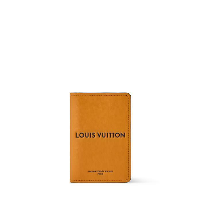 [국내발송] 루이비통 포켓 오거나이저 오렌지 블루 M29276 - Louis Vuitton