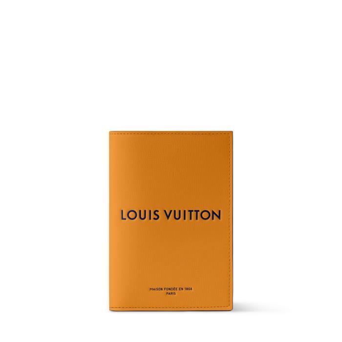 [국내발송] 루이비통 패스포트 커버 오렌지 블루 M2A432 - Louis Vuitton