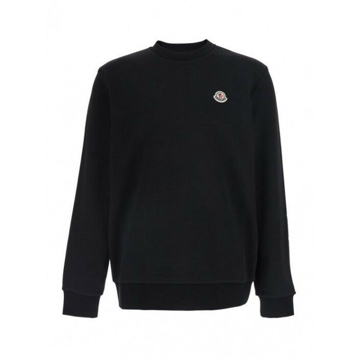 몽클레어 로고 패치 코튼 스웨트셔츠 로고패치 맨투 8G00051 809KR 999 - Moncler