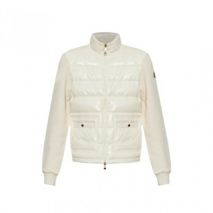 몽클레어 나일론 디테일 코튼 집업 스웨트셔츠 8G00017 89BG6 034 - Moncler