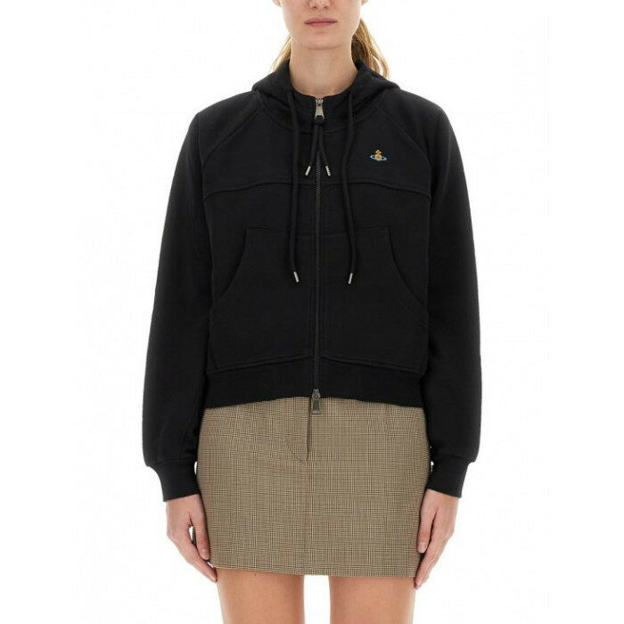비비안웨스트우드 크롭 라글란 집 후디 레글런 후 1I010012 J006O N401 - Vivienne Westwood