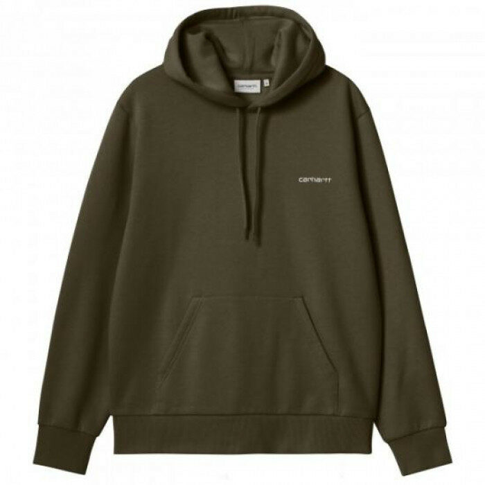 칼하트WIP 후드 스크립트 자수 스웨트 후디드 엠브로이 I033658 00XXX - Carhartt