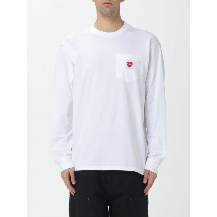 칼하트WIP LS 포켓 하트 티셔츠 롱슬리브 I035300 1WZXX - Carhartt