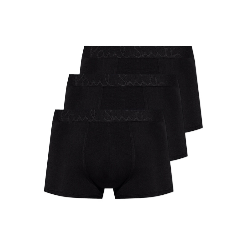 26FW 모달 3 PACK 언더웨어 블랙 M1A 916FH M3PK53 79 - Paul Smith