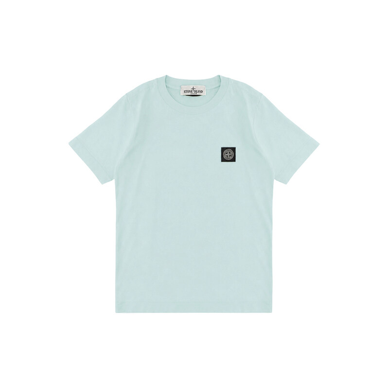 키즈 여성 로고 패치 티셔츠 라이트블루 L1S16 2100002 S0047 V0041 - Stone Island