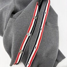 톰브라운 사선 완장 울 가디건 썸네일 7