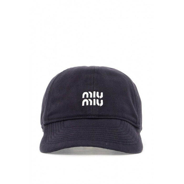 미우미우 데님 베이스볼 캡 5HC369 2CR1 F059F - Miu Miu