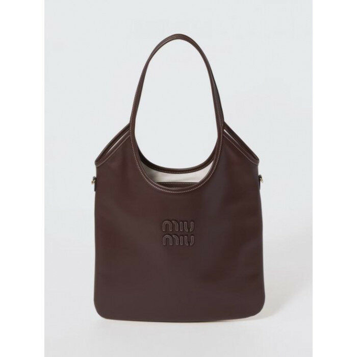 미우미우 아이비 가죽 백 레귤러 5BG231 2CRW F0NBL - Miu Miu