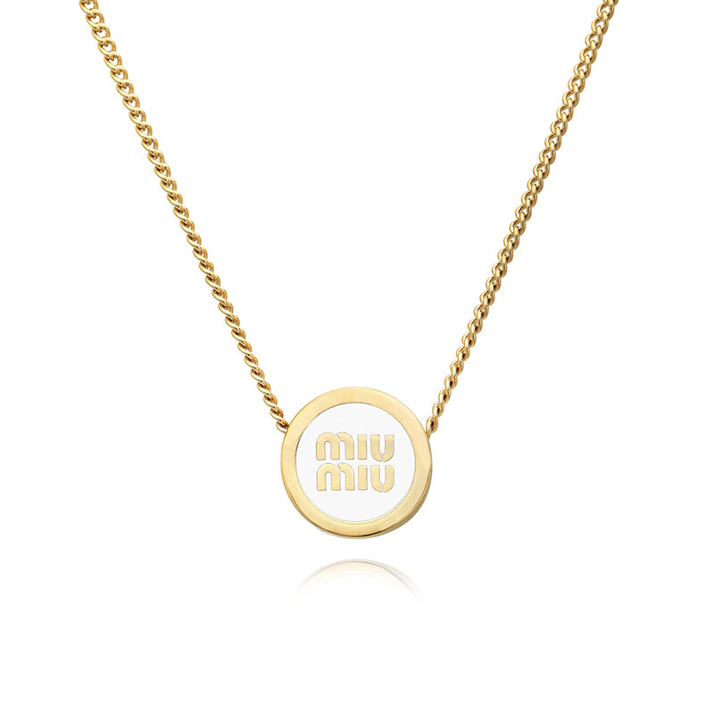 미우미우 5IC096 2F6T F0009 여성 목걸이 - Miu Miu
