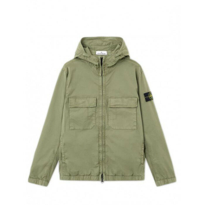 스톤아일랜드 4100077 스트레치 코튼 트윌 후드 L1S15 4100077 S0A10 V0055 - Stone Island