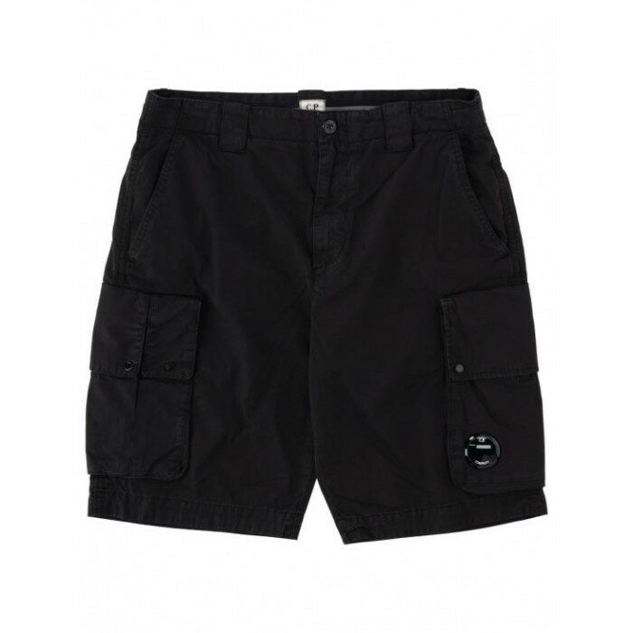 CP컴퍼니 코튼 개버딘 버뮤다 카고 반바지 20CMBE245A 110340O 999 - CP company