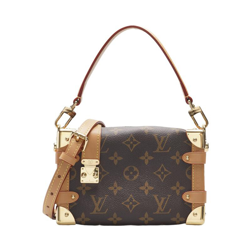 브라운 모노그램 사이드 트렁크 PM 숄더백 - Louis Vuitton