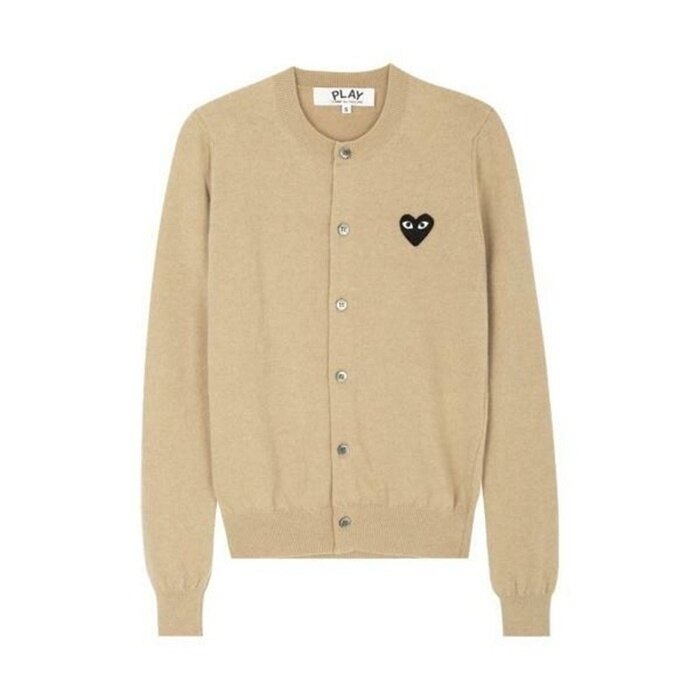 꼼데가르송 블랙하트와펜 울 가디건 AX N023 051 3 - Comme des Garcons