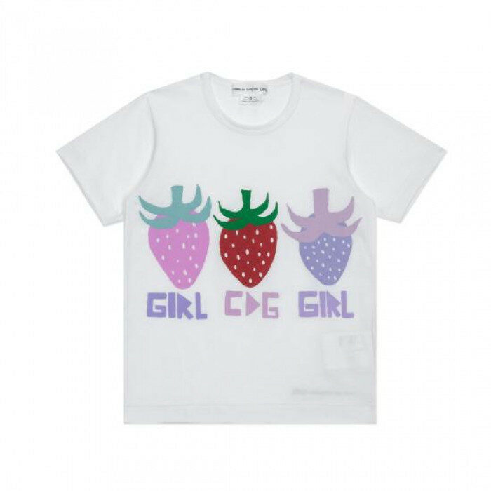꼼데가르송 웨스트폴 스트로베리 반팔 티셔츠 NQ T505 S26 1 - Comme des Garcons