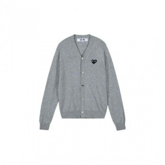 꼼데가르송 블랙하트 와펜 울 가디건 AX N024 051 2 - Comme des Garcons