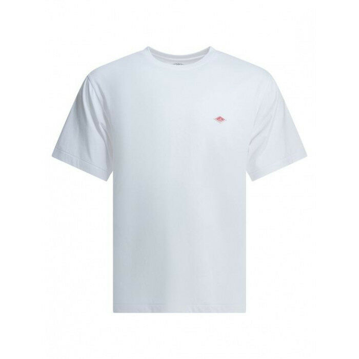 단톤 숏 슬리브 INNER 티셔츠 PLAIN 플레인 이너 반팔 DT DTC0196 CVT WHITE - Danton