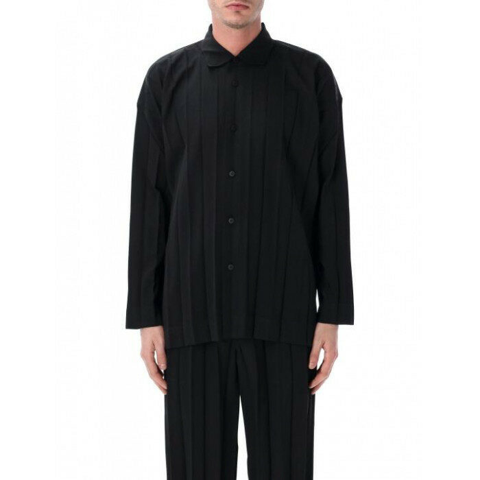 옴므 플리세 이세이미야케 엣지 엔상블 롱슬리브 셔츠 HP66FJ176 15 - Issey Miyake