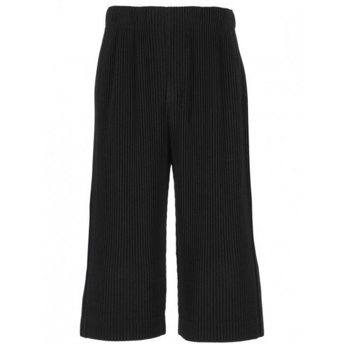 옴므 플리세 이세이미야케 먼슬리 컬러 MAY 크롭 팬츠 HP66JF054 15 - Issey Miyake