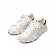 메종 미하라 야스히로 찰스 OG 솔 레더 로우탑 스니커 A12FW701 WHITE 썸네일 1