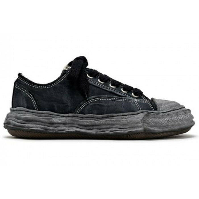 메종 미하라 야스히로 피터슨23 OG솔 빈티지 이펙트 A15FW722 BLK/BLK - Mihara Yasuhiro