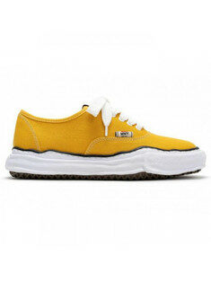 메종 미하라 야스히로 베이커 OG 솔 캔버스 로우탑 스 A02FW704 YELLOW 썸네일 1