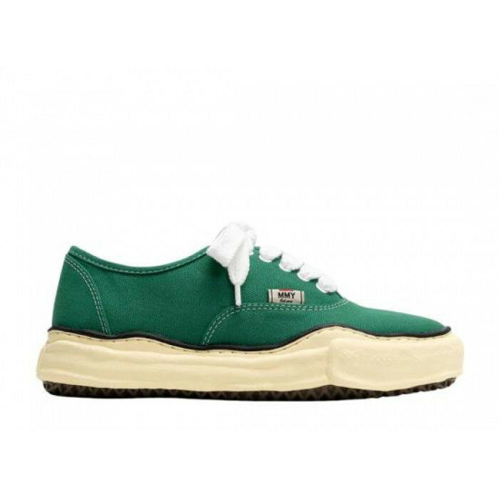 메종 미하라 야스히로 베이커 빈티지 OG솔 캔버스 로 A09FW735 CL GREEN - Mihara Yasuhiro