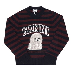 [가니 GANNI] K2567 999 여성 니트 썸네일 1