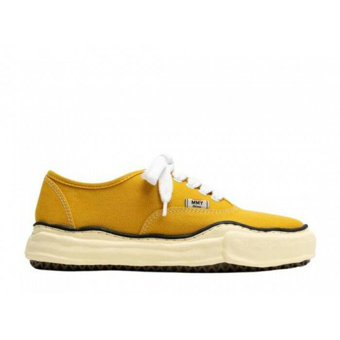 메종 미하라 야스히로 베이커 빈티지 OG솔 캔버스 로 A09FW735 YELLOW - Mihara Yasuhiro