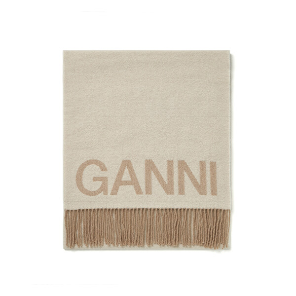 [GANNI] A3909 135 여성 머플러 - Ganni
