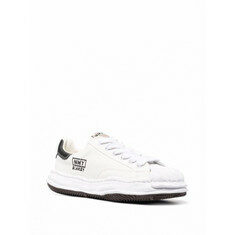 메종 미하라 야스히로 블레이키 캔버스 로우탑 스니커 A08FW735 WHITE 썸네일 1