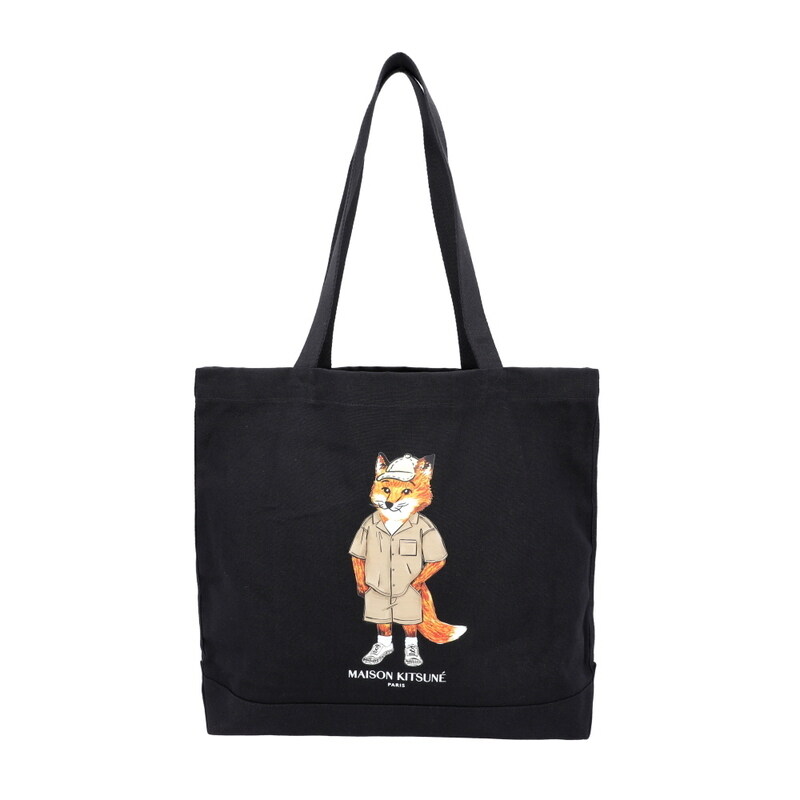 메종키츠네 QU05109WW9042 P199 공용 토트백 - Maison Kitsune