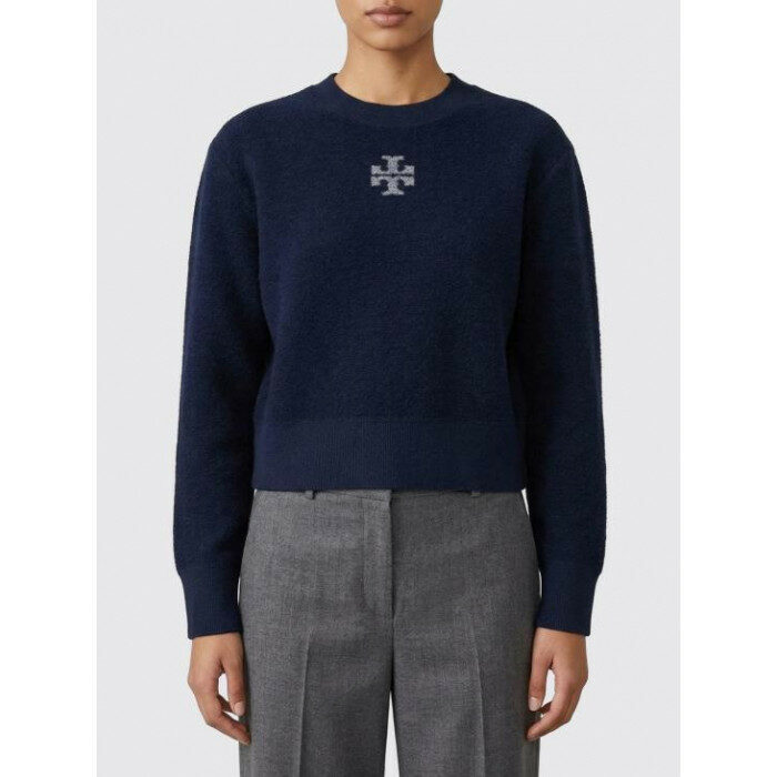 토리버치 로고 크루넥 스웨터 180662 403 - Tory Burch
