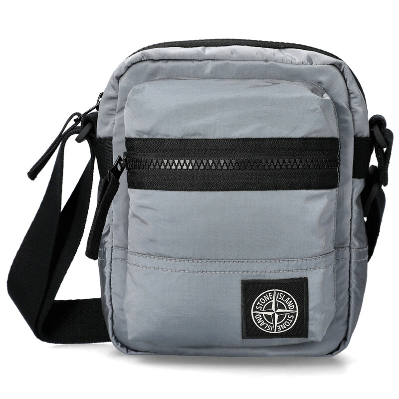 국내배송 26FW 스톤아일랜드 로고 패치 파우치 크로스백 L2S159200015 S0251 V0049 - Stone Island