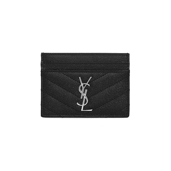 [생로랑 SAINT LAURENT] 423291 BOW02 1000 여성 카드홀더 - Saint Laurent