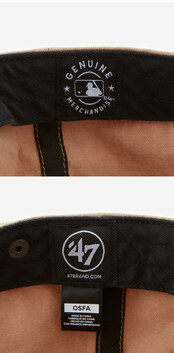 [47브랜드 47BRAND] B-BSRNR12GWS-KHC 공용 볼캡 썸네일 2
