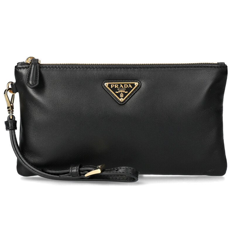 국내배송 26SS 프라다 라프리마 레더 파우치 1MB065 038 F0002 - Prada
