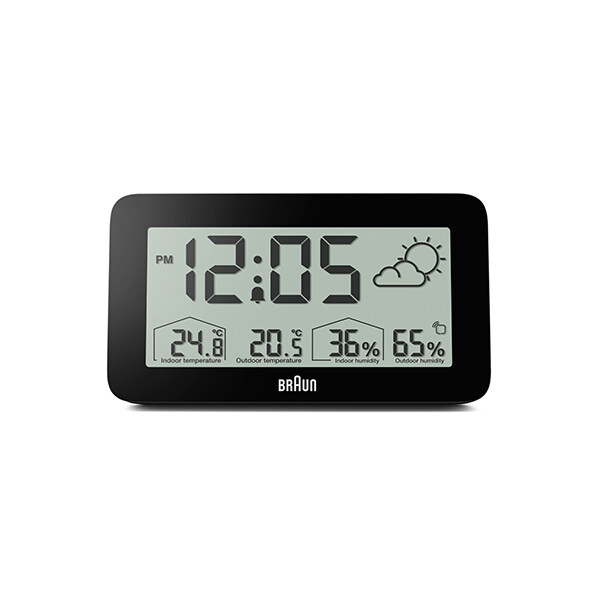 [BRAUN] BC13BP 공용 탁상시계 - Braun