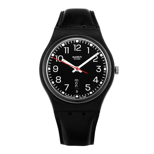 [스와치 SWATCH] GB750 공용 가죽시계 - Swatch