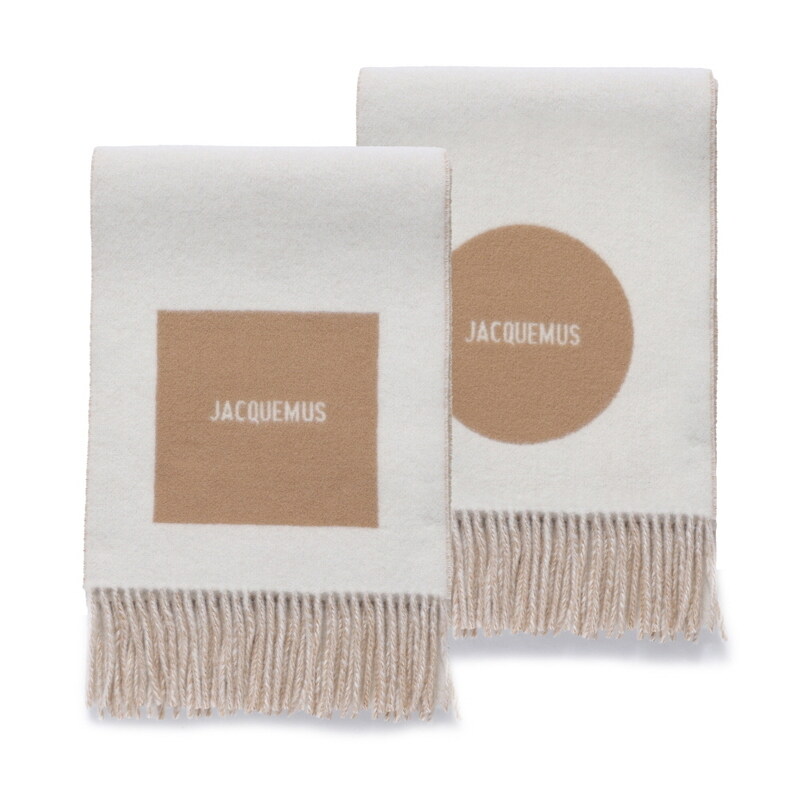 [자크뮈스 JACQUEMUS] ACU00579AOT4044 015 공용 머플러 - Jacquemus