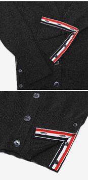 [톰브라운 THOM BROWNE] FKC001A 00011 025 여성 가디건 썸네일 2