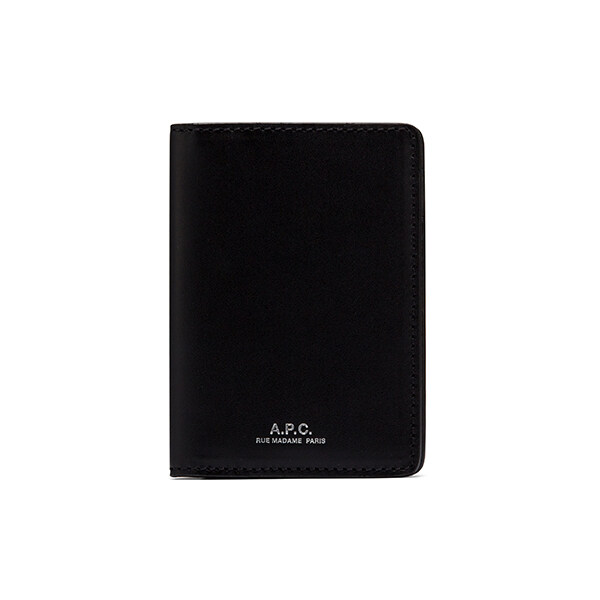 [아페쎄 APC] PXAWV H63158 LZZ BLACK 여성 카드지갑 - A.P.C.